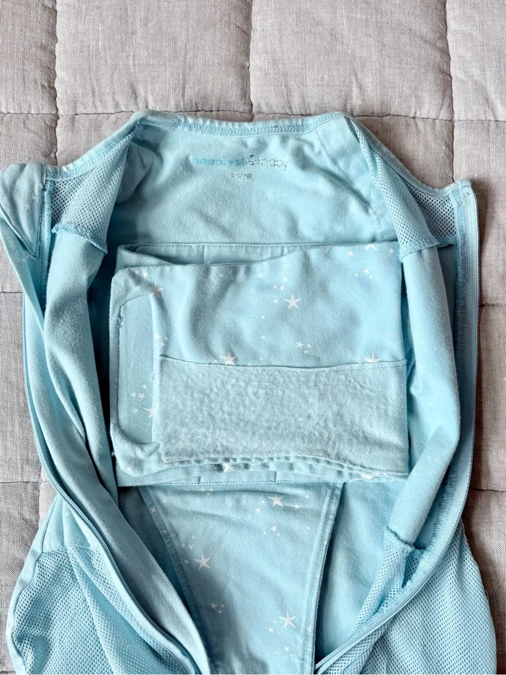Happiest Baby Swaddle, small 5-12lb, blue stars